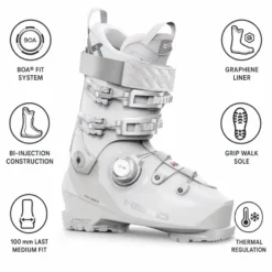 Scarponi da sci Head Kaliber 95 W Mv Gw Boa White