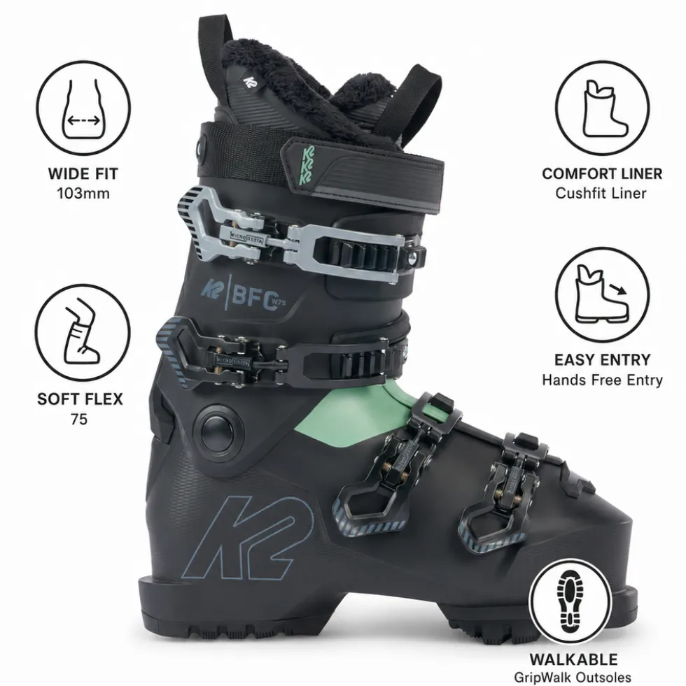 Scarponi da sci K2 BFC 75 W