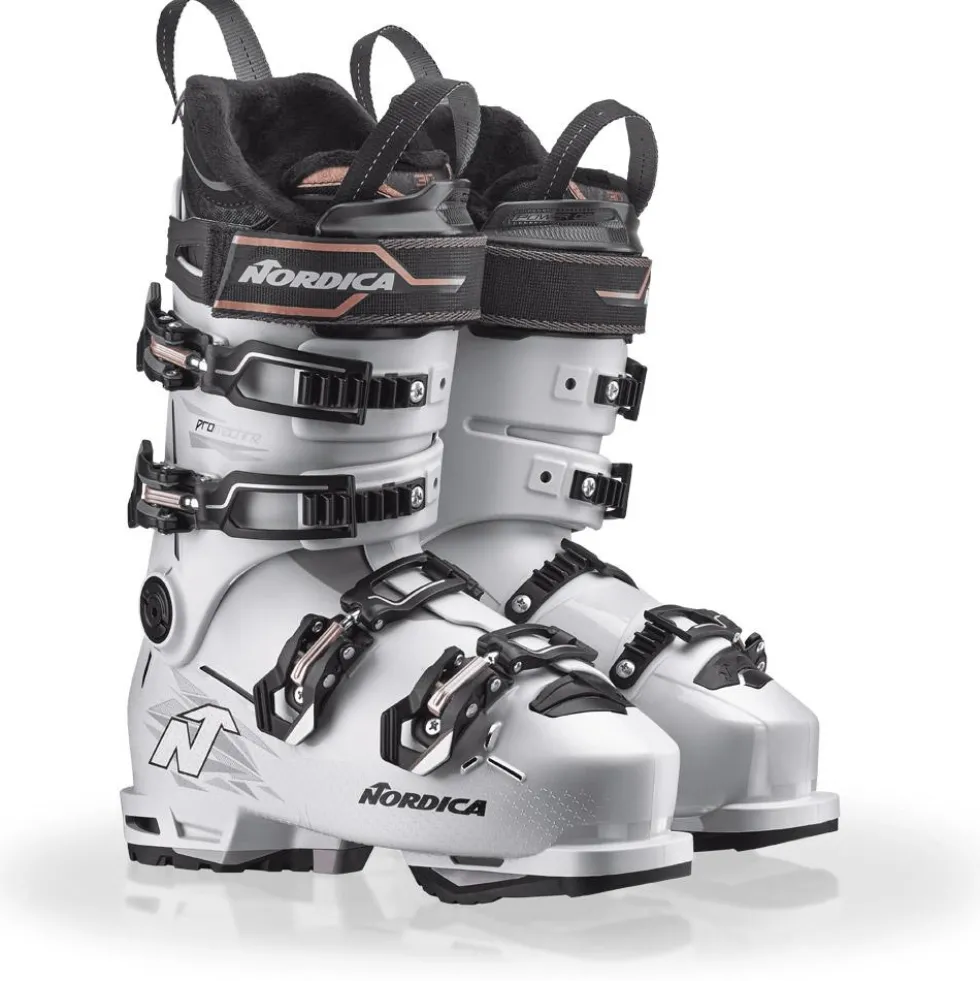 Scarponi da sci Nordica Pro Machine 3 105 W Gw White Black Rose