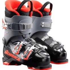 Scarponi da sci Nordica Speedmachine J 3 Black Anthracite Red