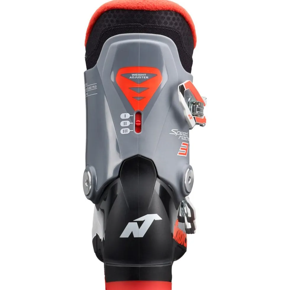 Scarponi da sci Nordica Speedmachine J 3 Black Anthracite Red