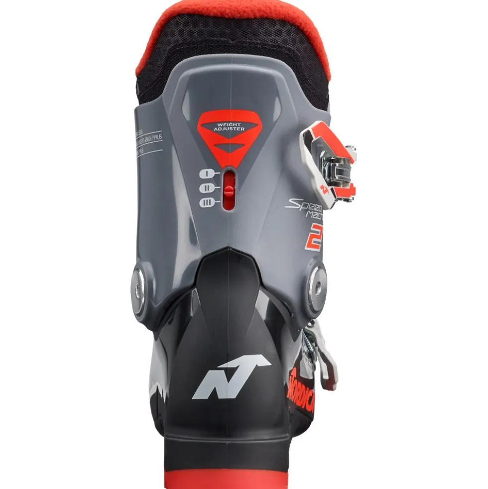 Scarponi da sci Nordica Speedmachine J 2 Black Anthracite Red