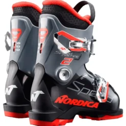 Scarponi da sci Nordica Speedmachine J 2 Black Anthracite Red