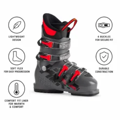 Scarponi da sci Rossignol Hero J4 Meteor Grey