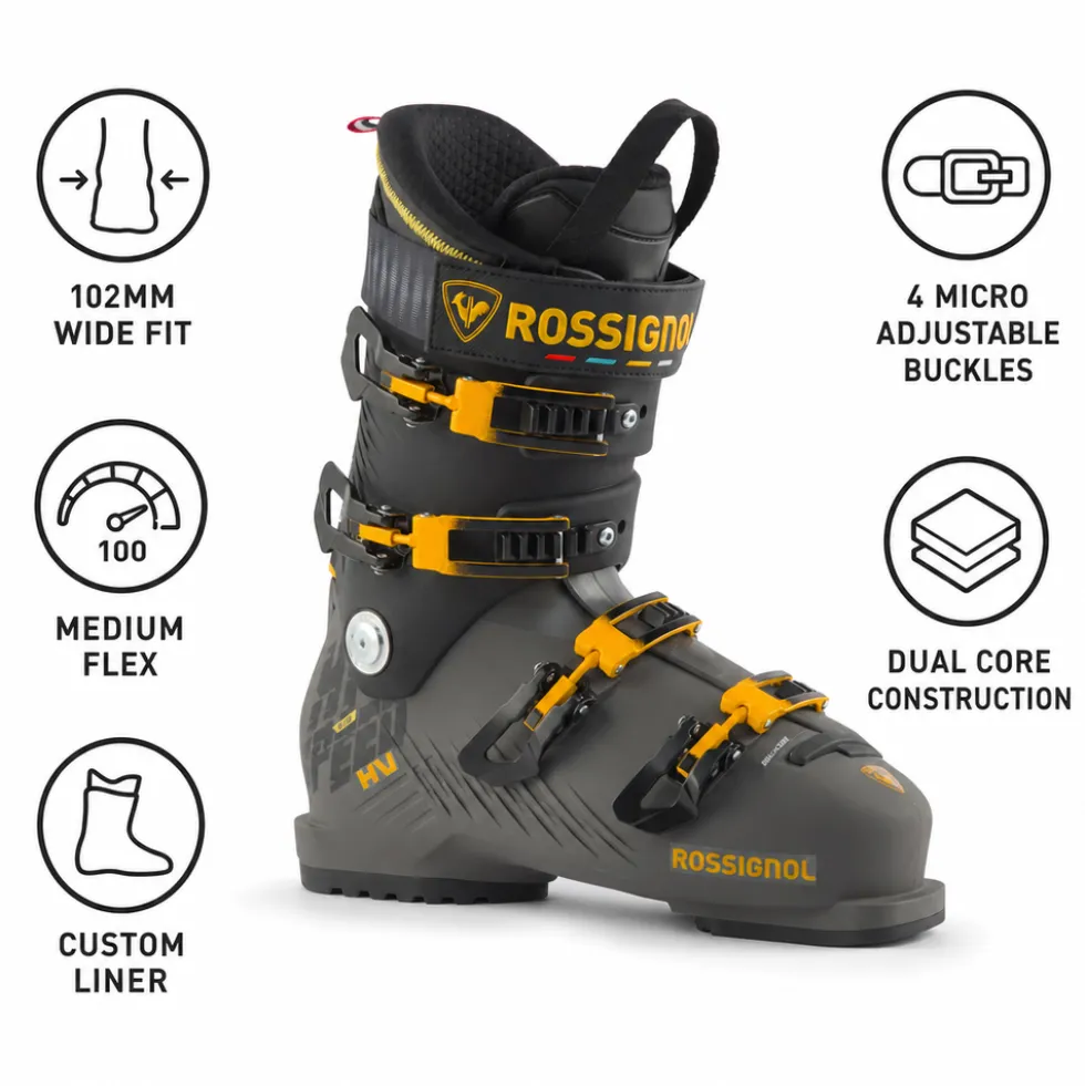 Scarponi da sci Rossignol Hi-Speed 100 Hv Moon Grey
