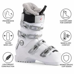 Scarponi da sci Rossignol Pure 80 White