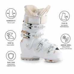 Scarponi da sci Rossignol Vizion 4B Elite 90 W Gw Metal Bronze