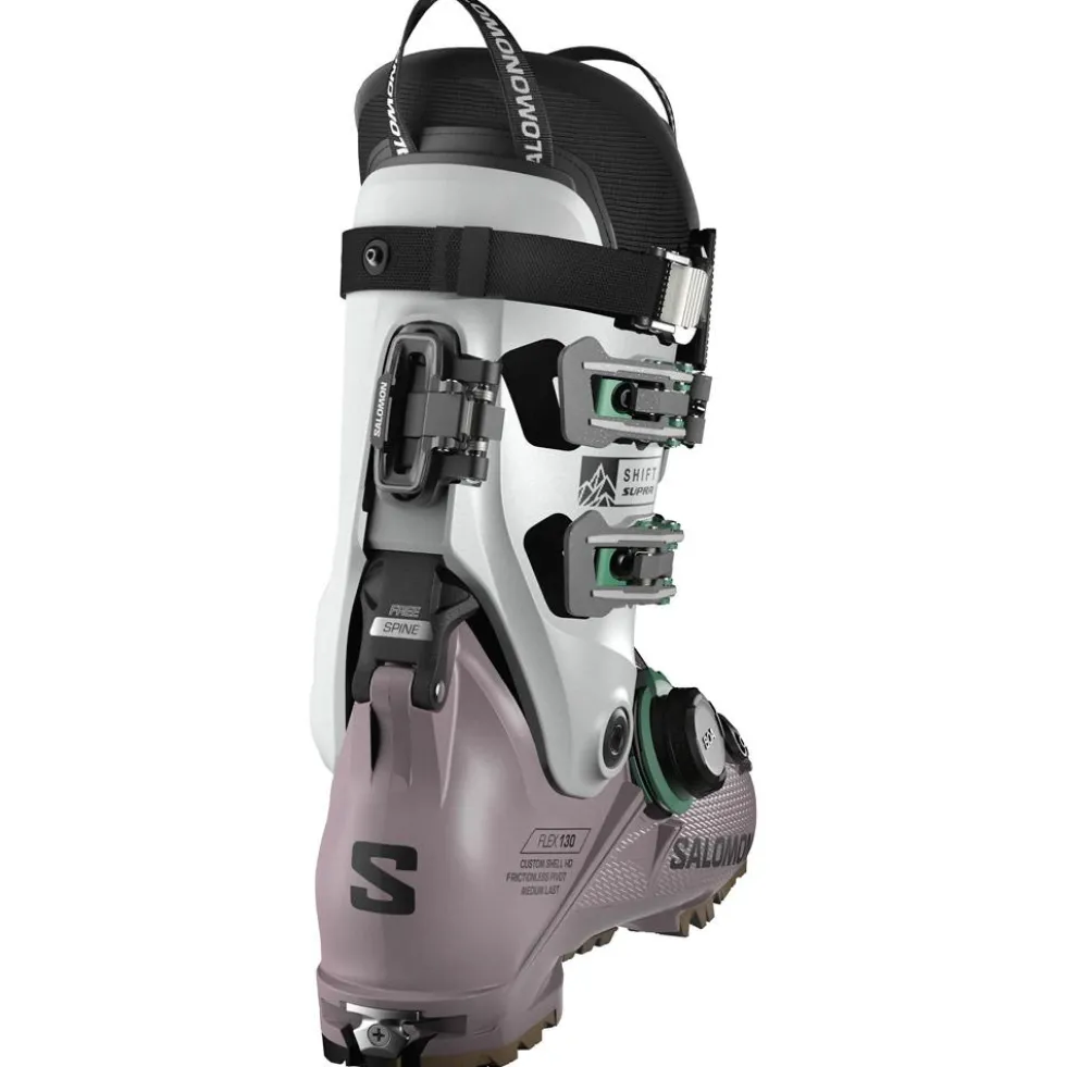 Scarponi da sci Salomon Shift Supra S Boa 130 Gw Nirvana Cool Gray 5 Shale Green
