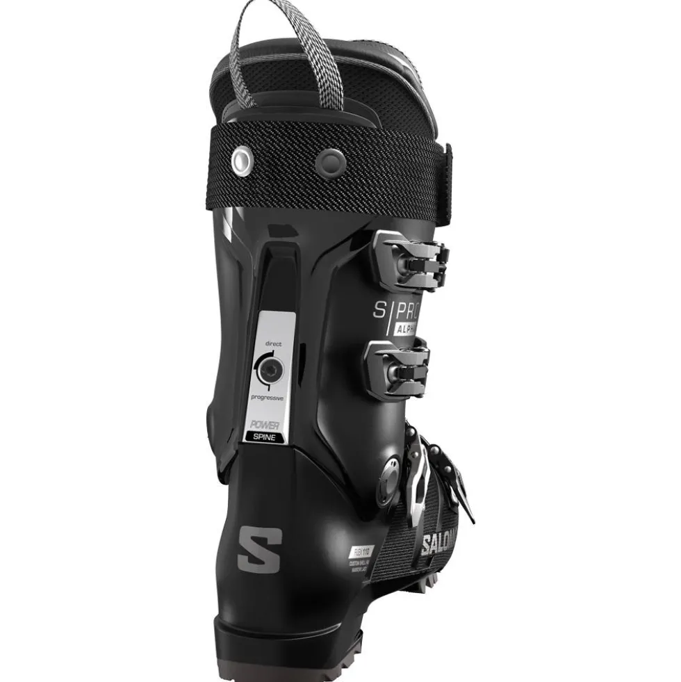 Scarponi da sci Salomon S/Pro Alpha 110 Gw Black Dark Grey Met