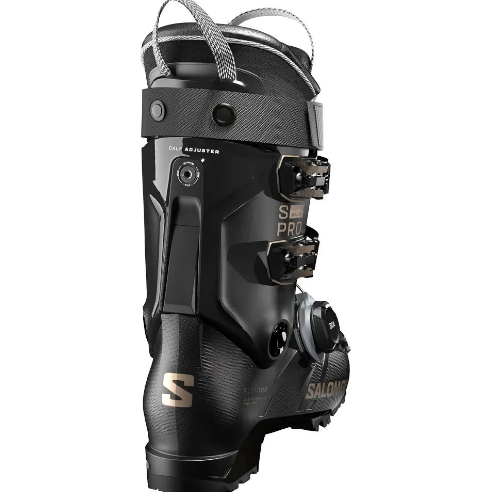 Scarponi da sci Salomon S/Pro Delta S Boa 100 Gw Black Titanium Metal
