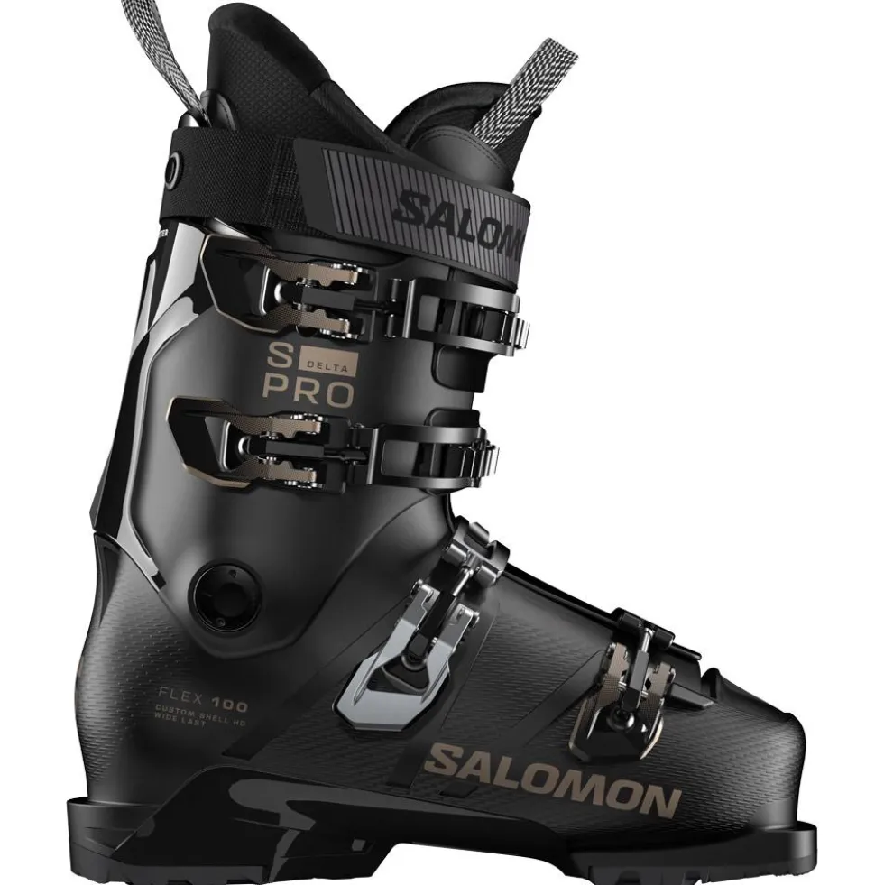 Scarponi da sci Salomon S/Pro Delta 100 Gw Black Titanium Metal
