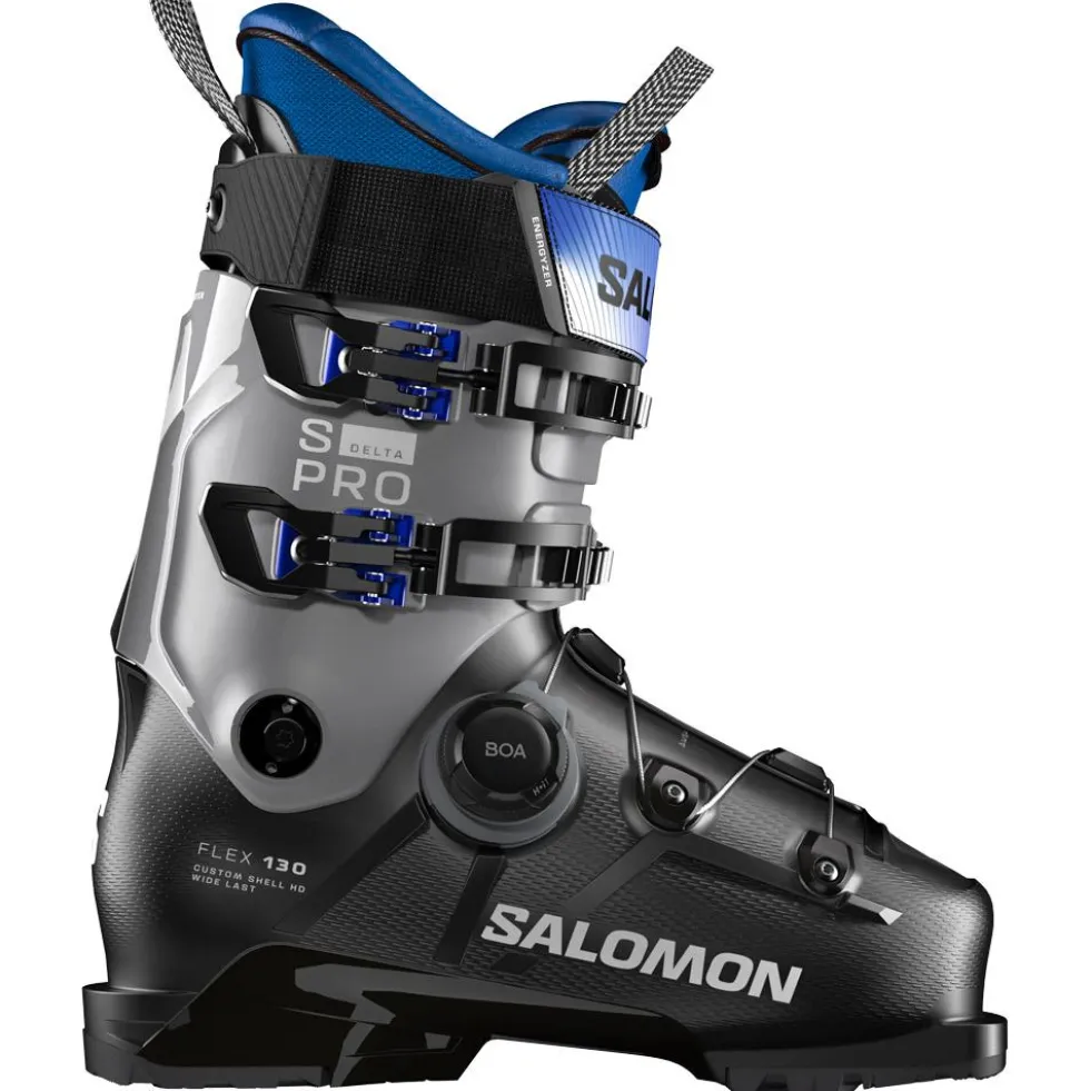 Scarponi da sci Salomon S/Pro Delta S Boa 130 Gw Black Steel Gray Race Blue