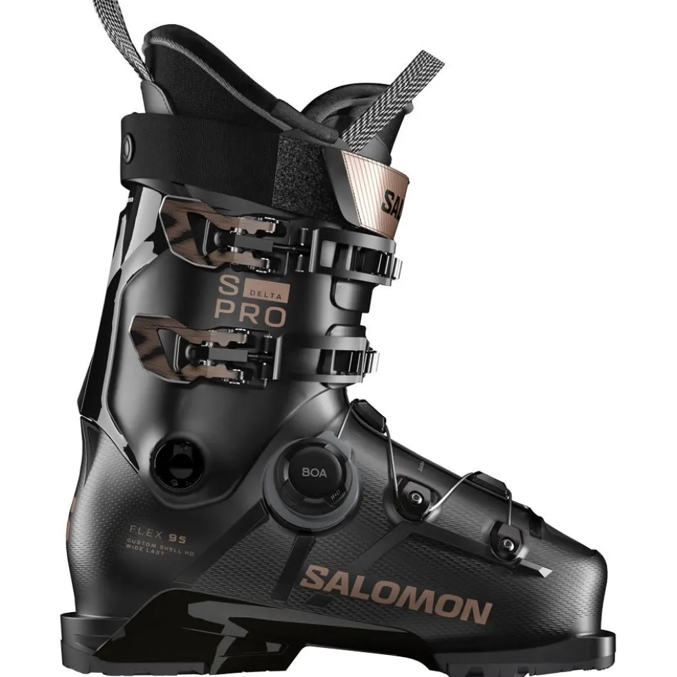 Scarponi da sci Salomon S/Pro Delta S Boa 95 W Gw Black Pinkgold Metal