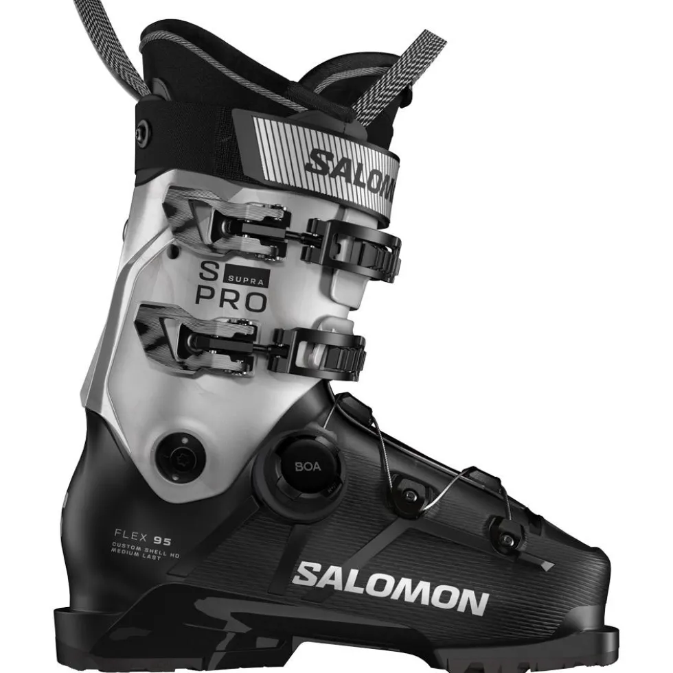 Scarponi da sci Salomon S/Pro Supra Boa 95 W Black Silver Metal