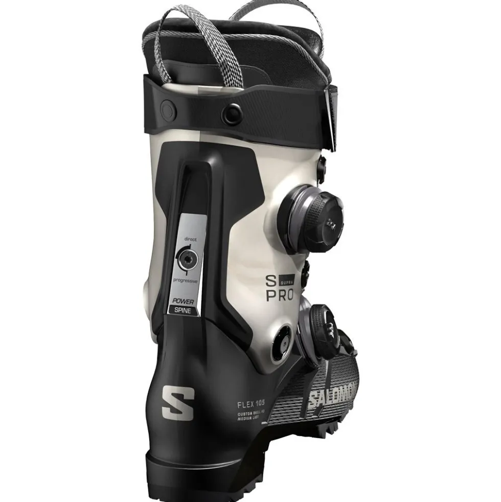 Scarponi da sci Salomon S/Pro Supra Dual Boa 105 W Black Light Bronze Metal Black