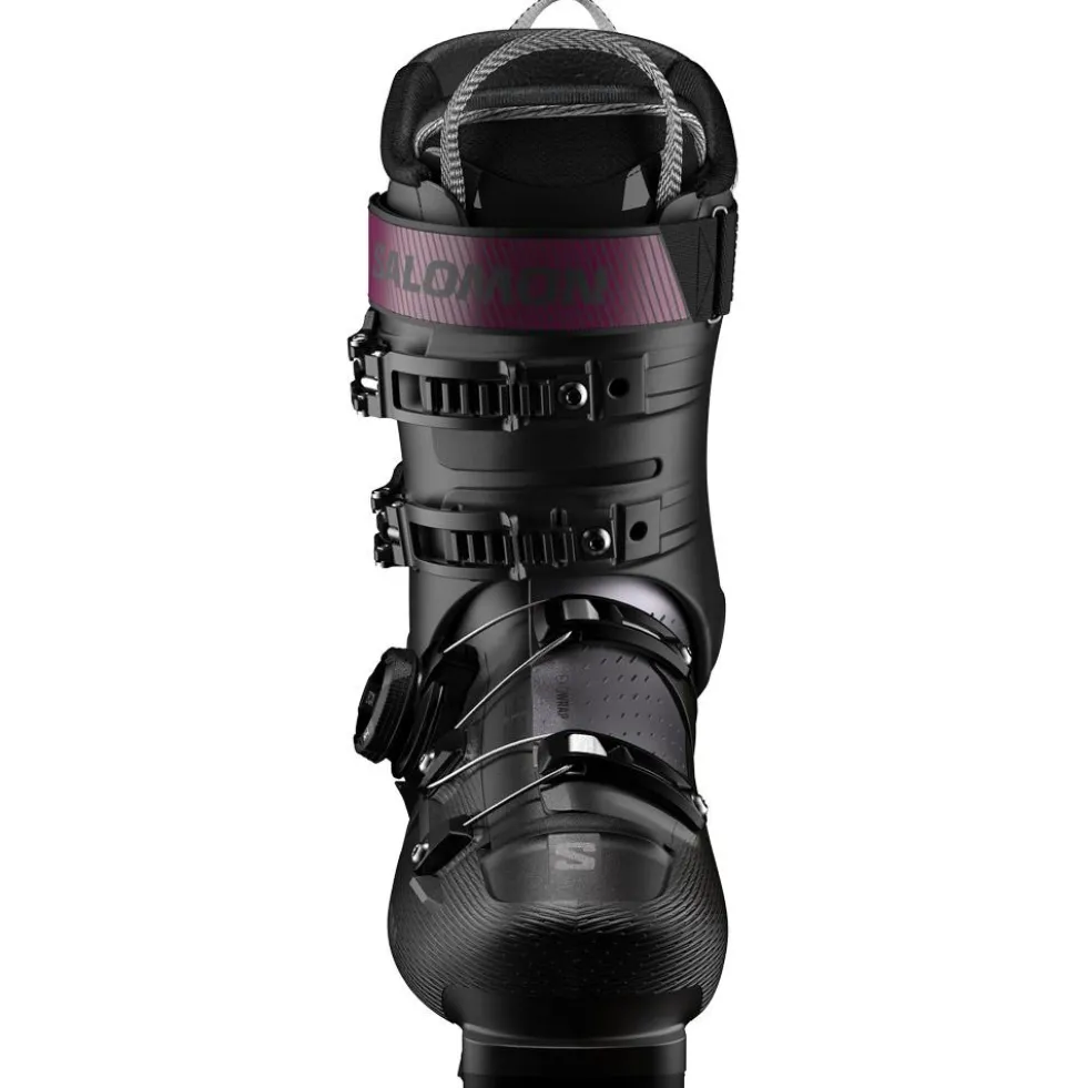 Scarponi da sci Salomon S/Pro Supra Boa 100 Gw Black Dark Gray Metal Burgundy Metal