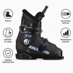 Scarponi da sci Salomon Team T2 Black Race Blue White