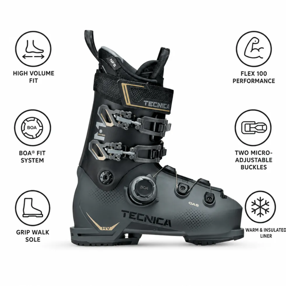 Scarponi da sci Tecnica Mach Boa Hv 100 Gw