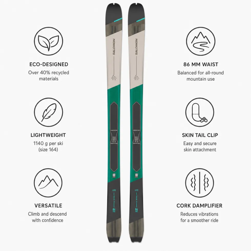 Sci alpinismo Salomon Mtn 86 W Pro