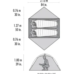 Set Hubba Hubba Nx + Universal 2 Person Regular