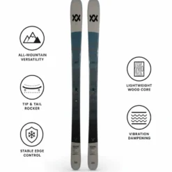 Set sci alpinismo Blaze 86 Grey + + att
