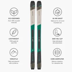 Set sci alpinismo MTN 86 W Pro + att