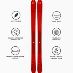 Set sci alpinismo Zero G 96 + att