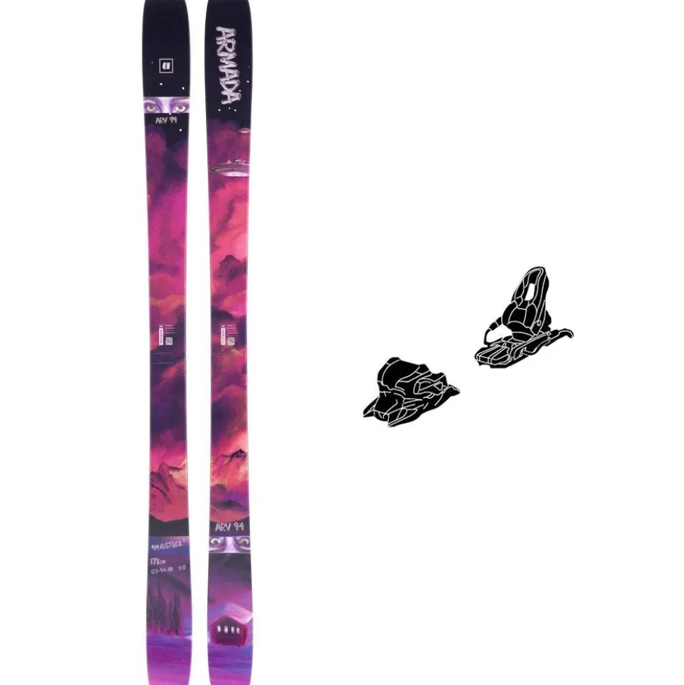 Set sci alpino Armada Arv 94 DA*** + N Strive 11 TCX