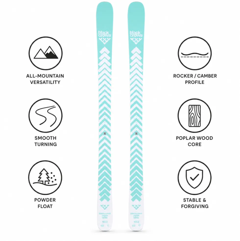 Set sci alpino Captis Birdie + att