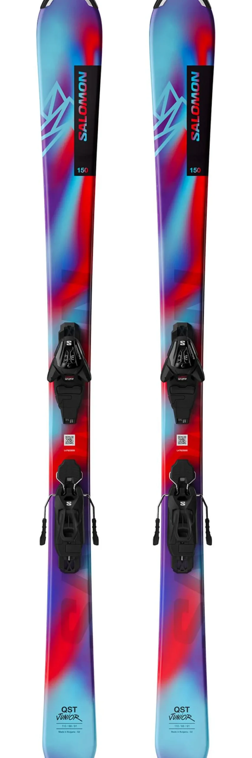Set sci alpino L Qst Jr M + att