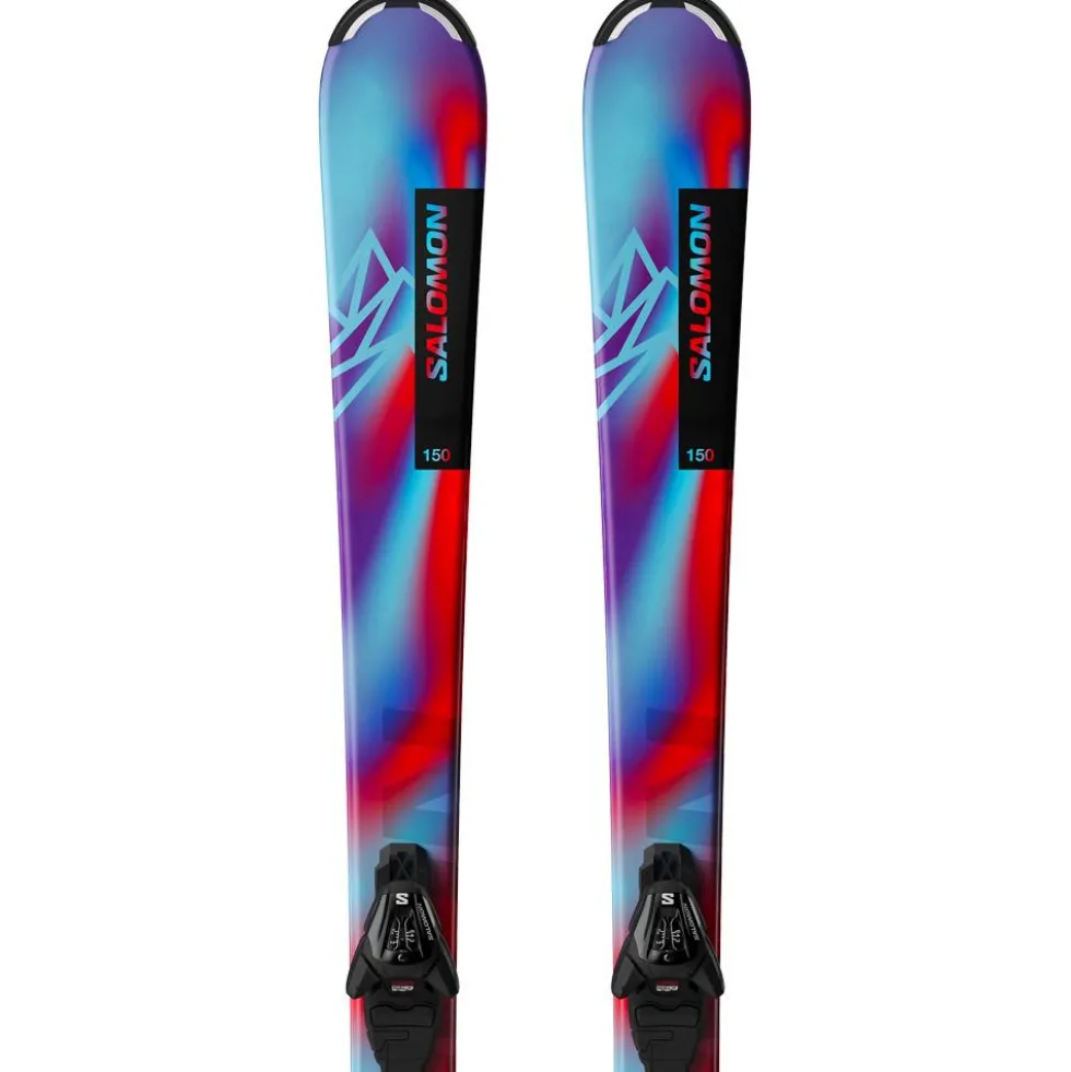 Set sci alpino L Qst Jr M + att