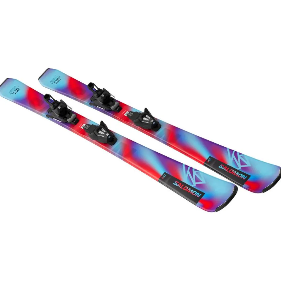 Set sci alpino L Qst Jr S + att
