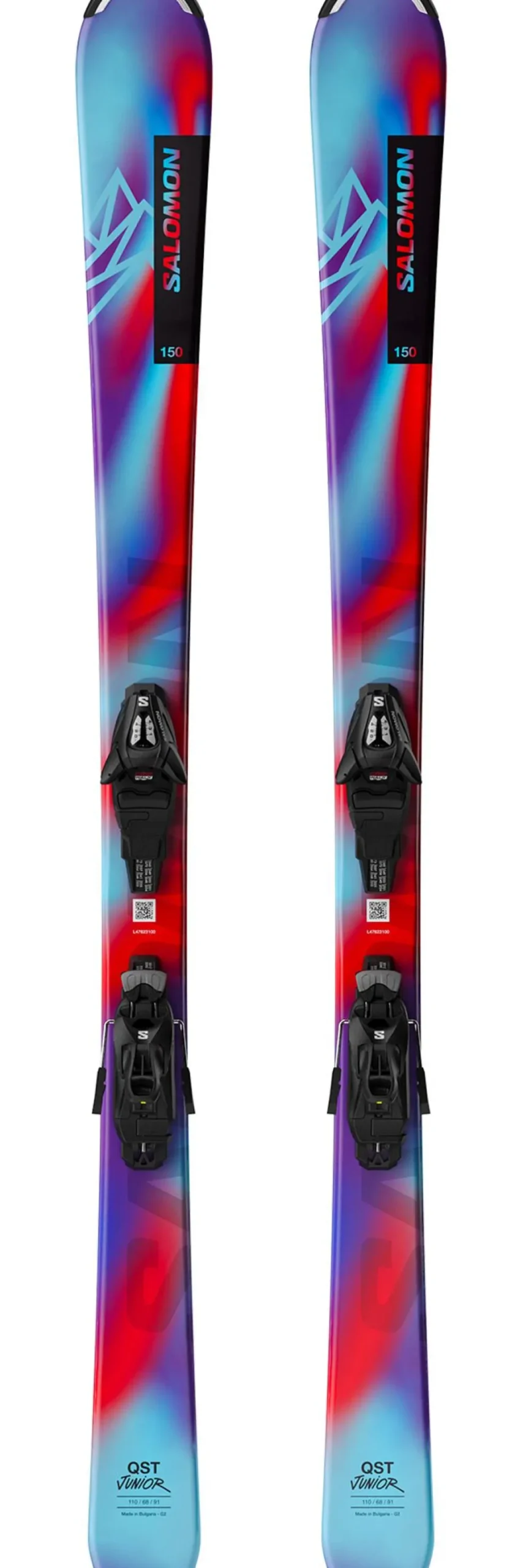 Set sci alpino L Qst Jr S + att