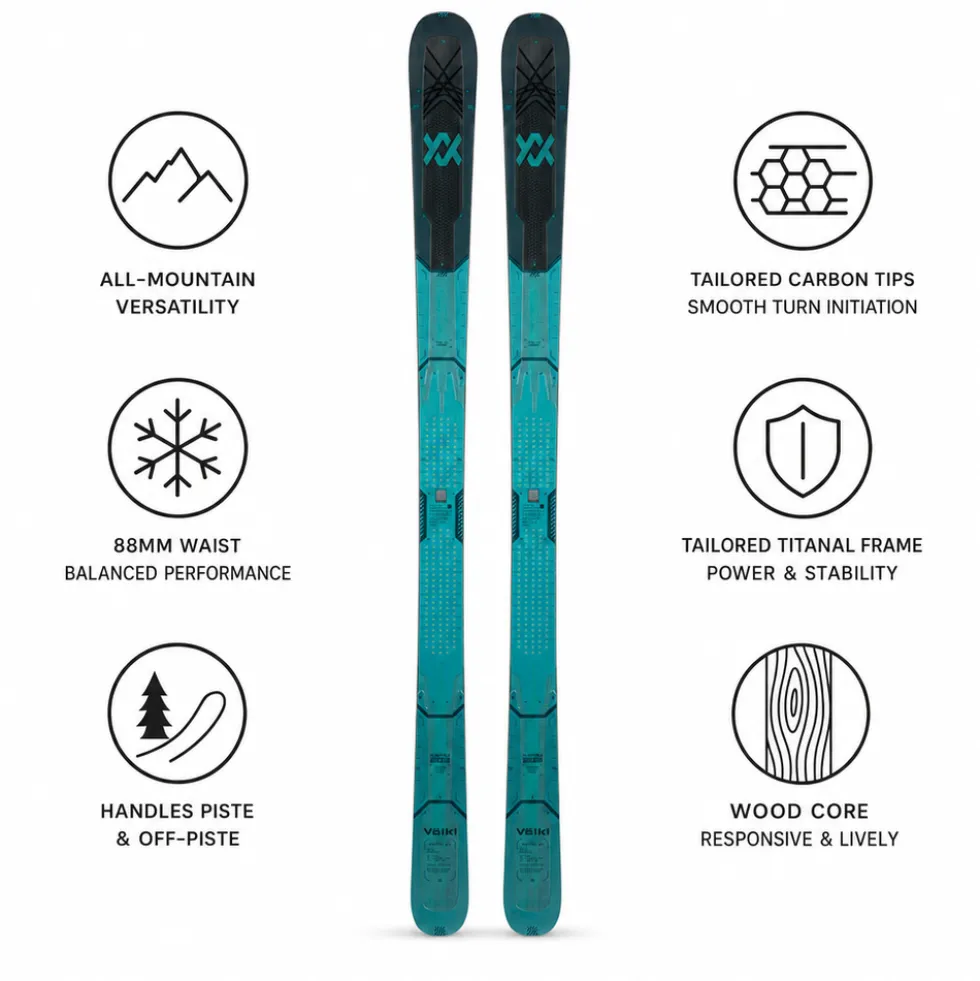 Set sci alpino Mantra 88 + att