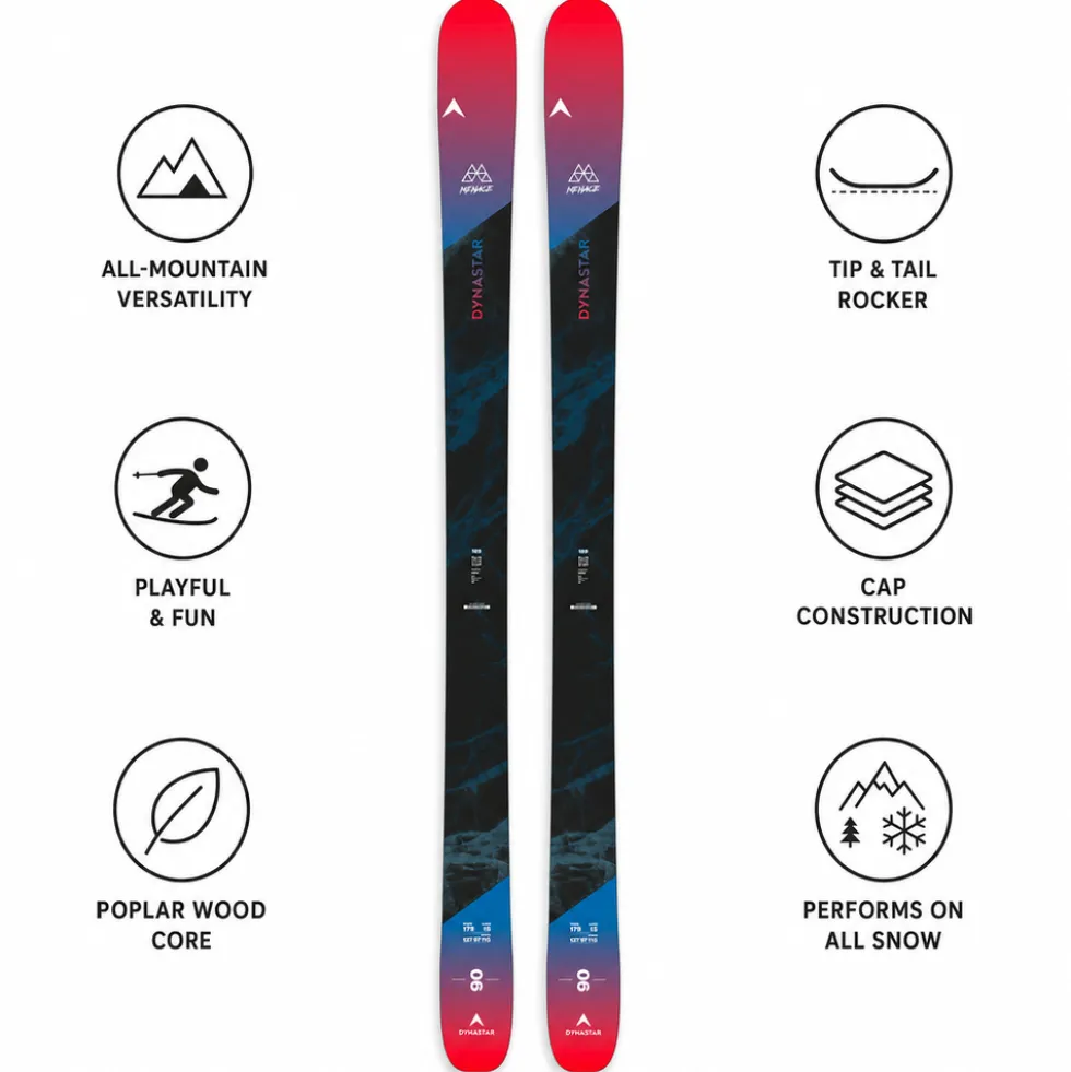 Set sci alpino M-Menace 90 + att