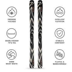Set sci alpino Qst 94 Black + att