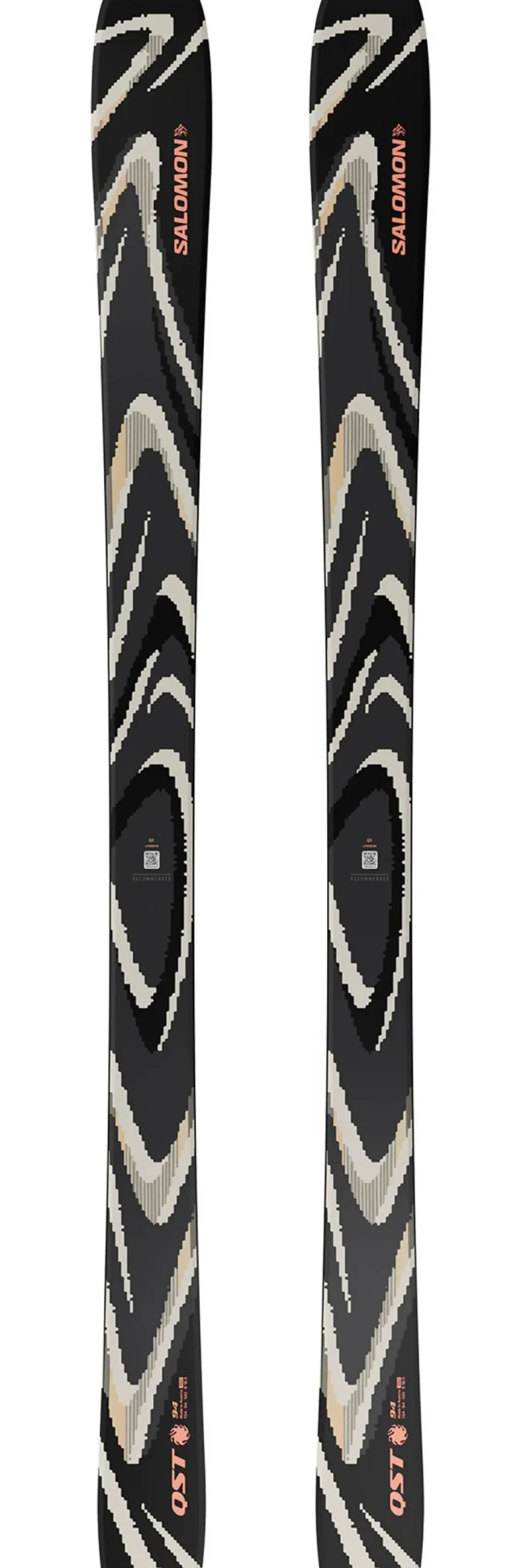 Set sci alpino Qst 94 Black + att