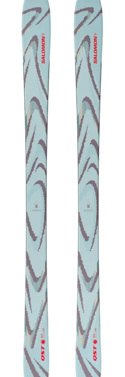 Set sci alpino Qst 94 Iced Aqua + att