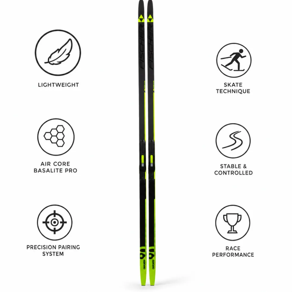 Set sci nordico Aerolite Skate 90 Medium + att