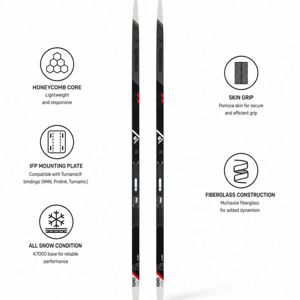 Set sci nordico Delta Sport R-Skin + att
