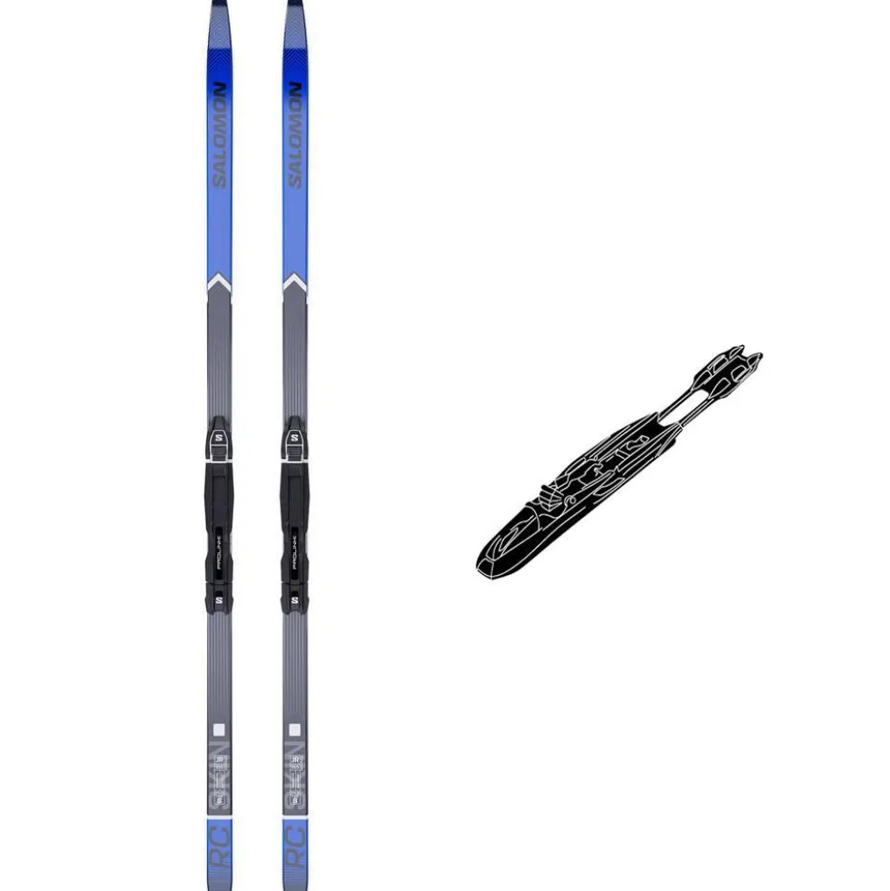 Set Sci Nordico Salomon Rc eSkin Junior + Prolink Access