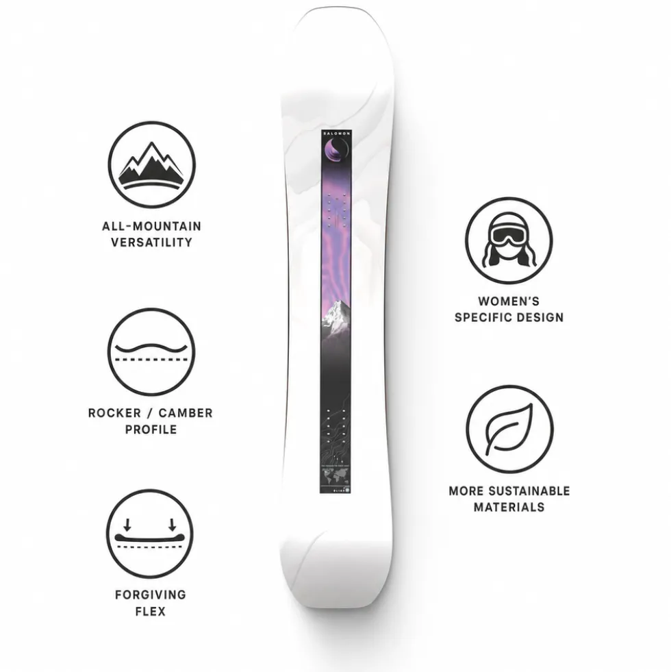 Set snowboard Bliss + att
