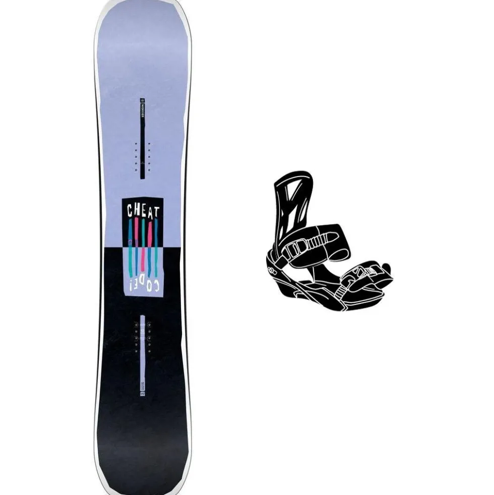 Set snowboard Cheat Code Women + att
