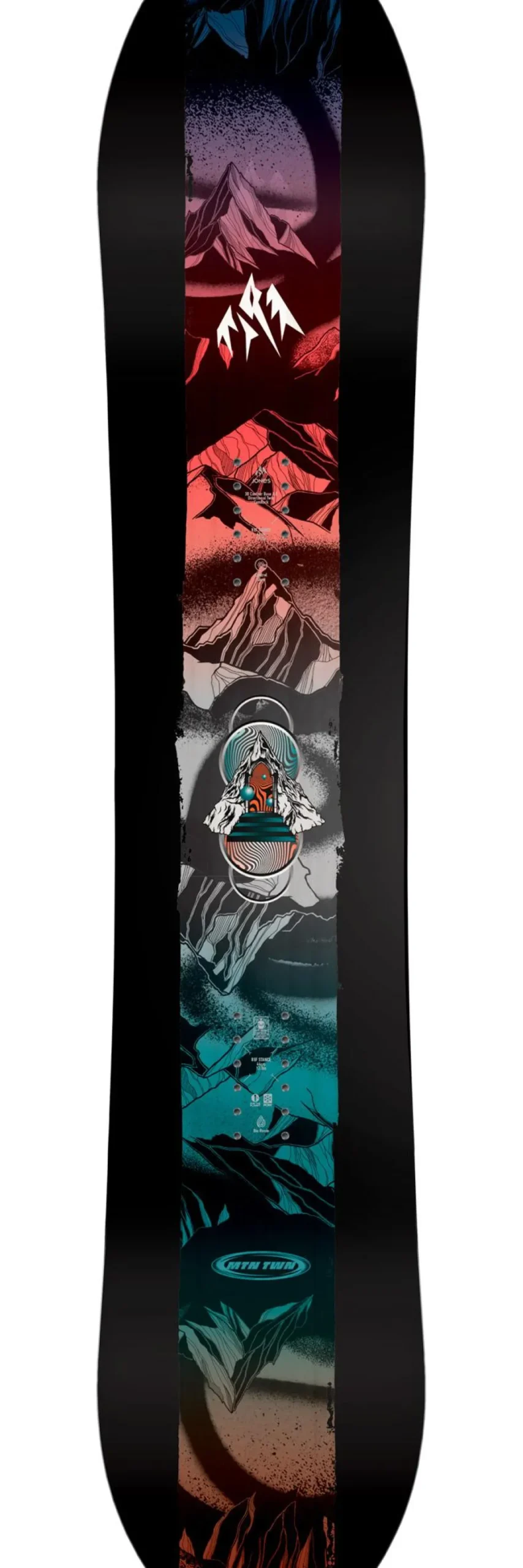 Set snowboard Junior Mountain Twin + att