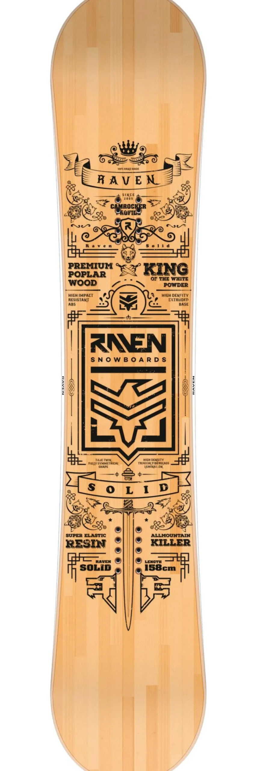 Set snowboard Solid Classic + att