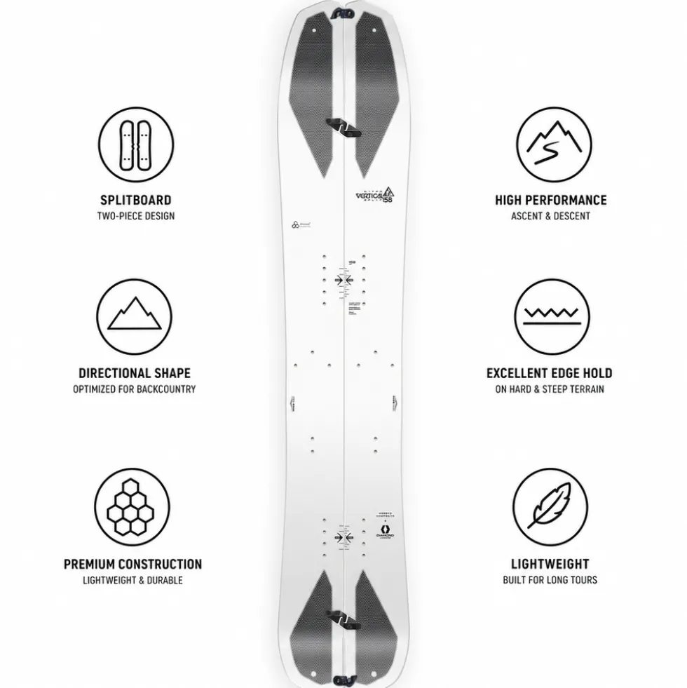 Set snowboard Vertical + att