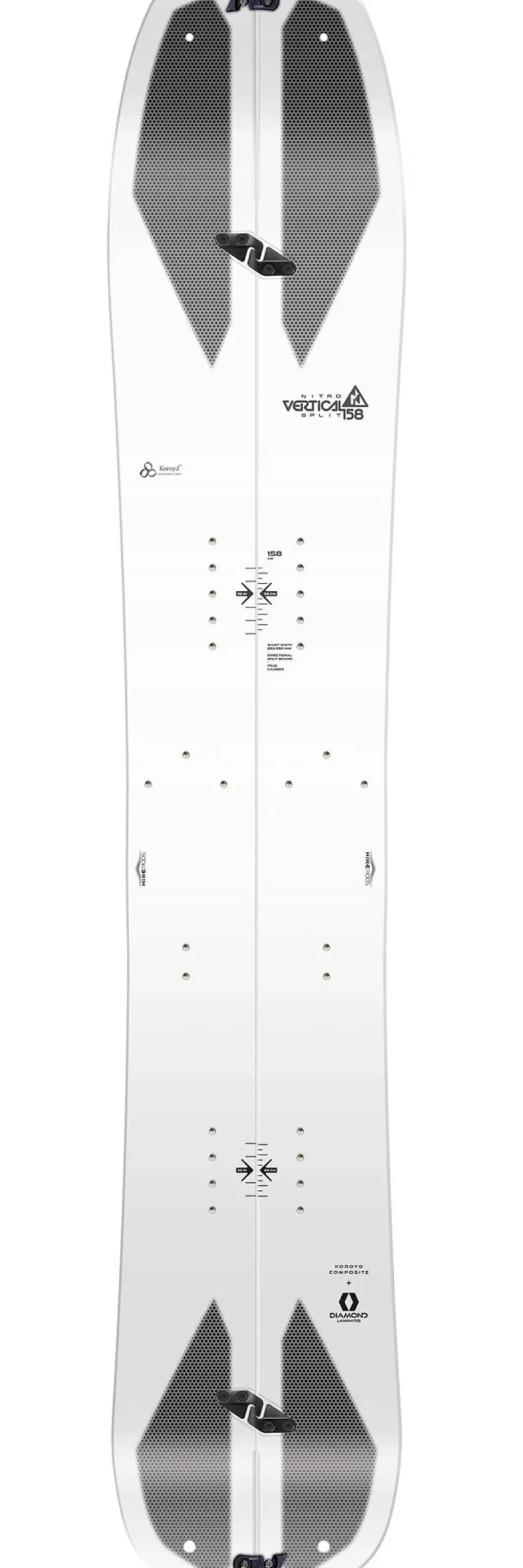 Set snowboard Vertical + att