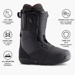 Stivali Burton Ion Black