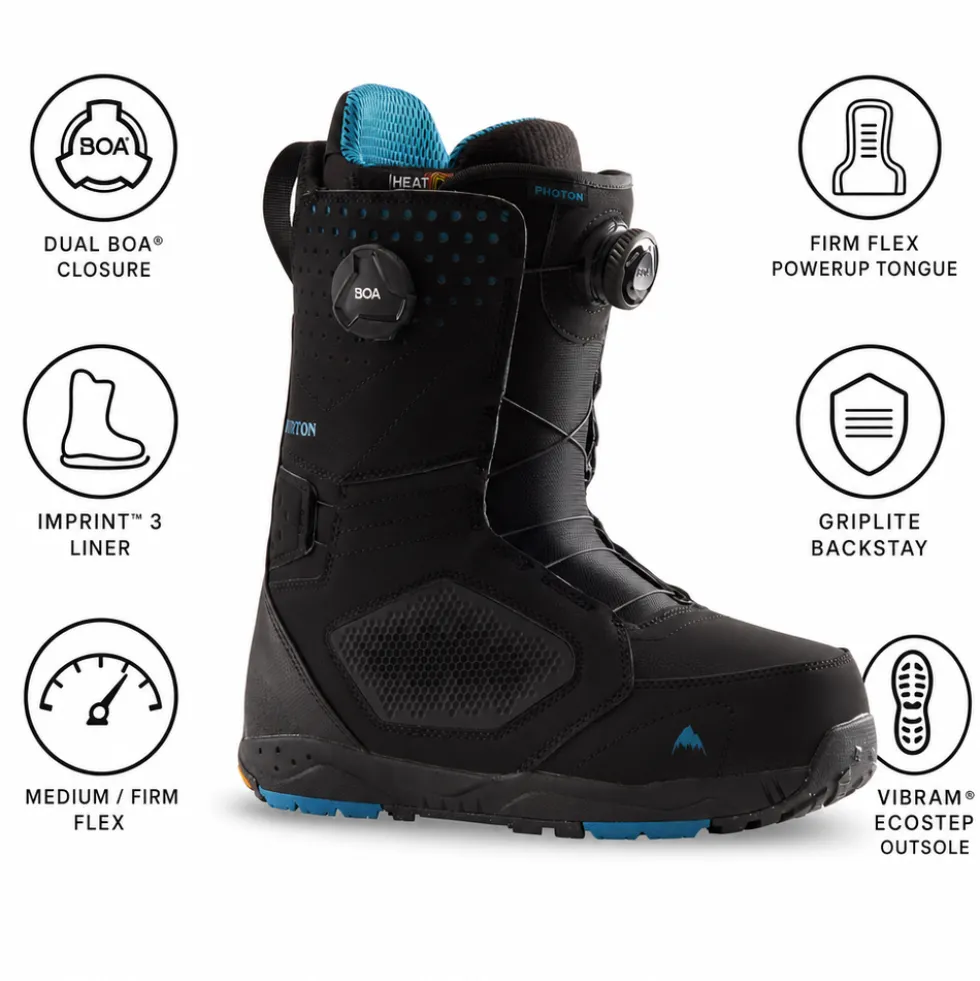 Stivali Burton Photon Boa Black
