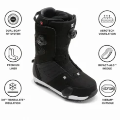 Stivali DC Judge Step on Black White